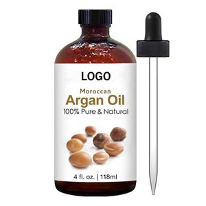 Suero profesional para el cuidado del cabello con aceite de argán de Marruecos para la reparación del cabello y la hidratación de la piel 100% Pure Hair Oil - Product Image 1