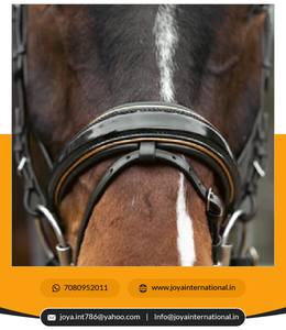 ชุดเดรสสายรัดสำหรับบังเหียนแบบพกพา Geneva สีดำมีท่อสีทองโลหะ - Product Image 5