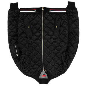 Blouson bombardier de style sportif veste de course à manches longues avec fermeture éclair brodée veste de course pour hommes et femmes vestes pour hommes - Product Image 4