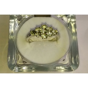 แหวนซิทรินธรรมชาติสำหรับผู้หญิงจาก Shah Gems ทำจากเงินแท้ 925 เหมาะสำหรับเป็นของขวัญ - Product Image 1
