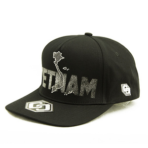 Gorras Snapback Bordadas con Visera Plana Personalizadas ODM de Fábrica en Vietnam, Gorra con Logotipo Hip Hop para Hombre, Adecuada para el Rendimiento - Product Image 2