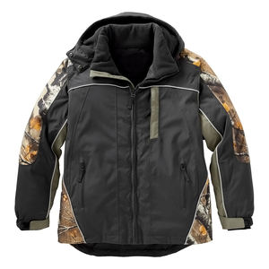 2025 New Xb Long-Zipper Fleece Lightweight Stand-Collar European-Style <b>Men</b> Winter Hunting Jackets Tactical Uniform Camouflage - Product Image 1