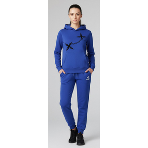 Ensemble survêtement deux pièces pour homme personnalisé avec sweat à capuche et pantalon, style décontracté, respirant, écologique, survêtement d'hiver, logo personnalisé - Product Image 3