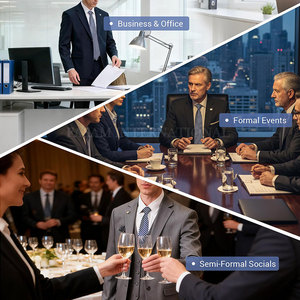 Trajes de 3 Piezas de Primera Calidad al por Mayor, Trajes de 3 Piezas con Logotipo Personalizado, Trajes de 3 Piezas a Precio Económico - Product Image 6