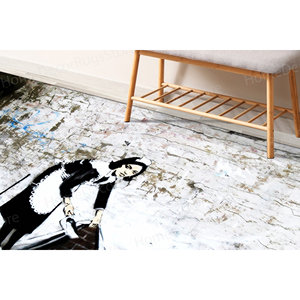 Tapis imprimé graffiti : Art urbain pour les intérieurs modernes, tapis gobelin - Product Image 1