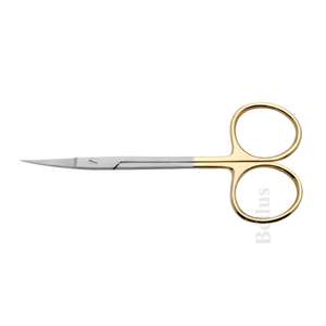 Tijeras quirúrgicas de alta calidad, tijeras dentales rectas y curvas de acero inoxidable, instrumentos quirúrgicos médicos, suministros para hospitales - Product Image 1