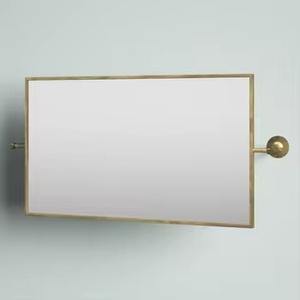 Espejo de pared de Metal de alta calidad chapado en oro último espejo de pared para decoración del hogar nuevo espejo de pared de Metal uso decorativo - Product Image 4
