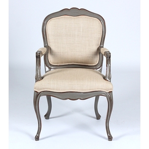 À vendre, meuble de chaise de salle à manger minimaliste en bois massif n ° 2310 avec un design de siège doux et un tissu doux. - Product Image 2