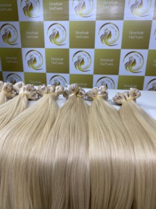 Venta caliente 100% Extensiones de cabello humano virgen natural crudo Trama Bonestraight Suelta Onda profunda Super calidad Todos los colores al por mayor - Product Image 4