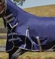 ผ้าคลุมม้าบลูแอชเมียร่า สำหรับขี่ม้า ทำจากวัสดุใยสังเคราะห์ผสมฝ้าย ทนทาน เหมาะสำหรับการฝึกม้า ใช้ในฤดูหนาว มีขนาดสั่งทำได้ ขายดี - Product Image 2