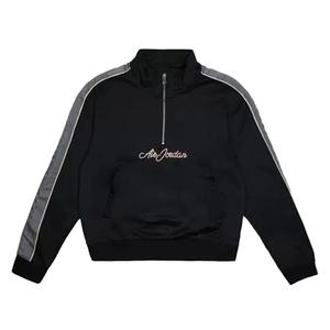 Veste à demi-zip Jordan remasterisée pour homme, sweat-shirts actifs, couleur : noir, 100% authentique - Product Image 4