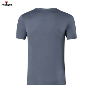 T-shirt pour homme à manches courtes, coupe ample, en coton 100% tricoté, respirant, écologique, avec logo personnalisé imprimé en gros - Product Image 3
