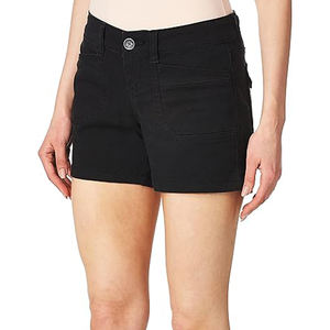 Short d'été 100% coton sportif anti-rides respirant à séchage rapide pour femmes et hommes au prix de gros - Product Image 1