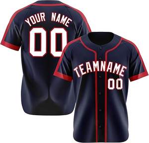 Los mejores uniformes de béisbol para hombres del fabricante, nuevo estilo y conjuntos transpirables en todos los tamaños, precio al por mayor - Product Image 4
