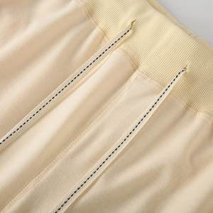 Pantalones cortos atléticos de algodón para hombre, pantalones cortos deportivos para correr en el gimnasio de entrenamiento de 7 pulgadas, cintura elástica con cordón ligero - Product Image 6