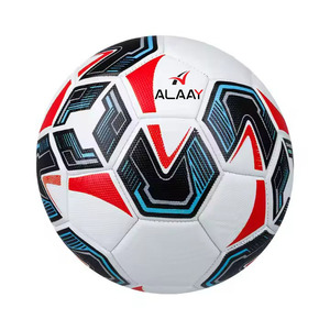 Alaay 2025 Offre Spéciale d'usine Machine à coudre PVC Ballon de football Taille 5 Formation professionnelle Logo Personnalisation Officiel PU TPU - Product Image 1