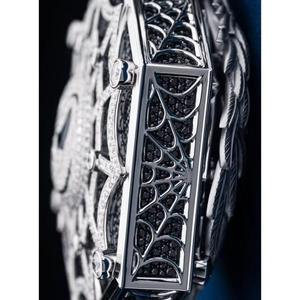 Collier en moissanite VVS, bijoux hip-hop, pendentif rond en diamant, pendentifs glacés, argent sterling 925 - Product Image 4