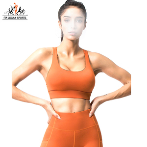 Soutien-gorge de sport élégant pour femmes, Logo personnalisé, Yoga, Fitness, entraînement, FM LOGAN, nouvelle collection 2022 - Product Image 5