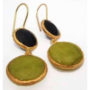 Pendientes colgantes de moda de bronce-Elegantes - Product Image 3