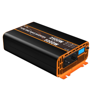 Inversor de Corriente HOULI de 5000W con Onda Sinusoidal Pura, Convertidor de 12V/24V CC a 110V/220V CA para Auto, RV, Camión, Uso Solar y Doméstico - Product Image 3