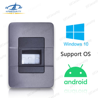 HFSecurity-Escáner óptico de huellas dactilares OS1000 IP54, resistente al agua, software gratuito, interfaz USB, sensor biométrico de huellas dactilares para banco