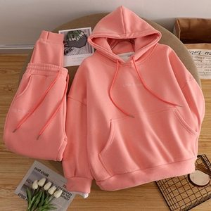 Chándal de algodón para hombre, chándales con logotipo personalizado para impresión, chándales de lana Unisex - Product Image 2