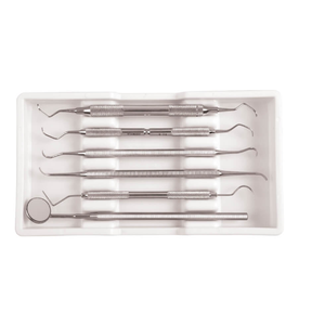 Juego dental profesional de acero inoxidable de 5 piezas, instrumentos quirúrgicos dentales manuales muy demandados - Product Image 1