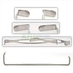 Langenbeck เครื่องมือผ่าตัดแบบใช้มือเครื่องมือผ่าตัดแบบนำกลับมาใช้ได้สำหรับการผ่าตัดทั่วไปได้รับการรับรอง CE 1ปีจากปากีสถาน - Product Image 1