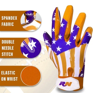 Gants personnalisés pour les joueurs de football/Concevez vos propres gants de récepteur de football américain - Product Image 2