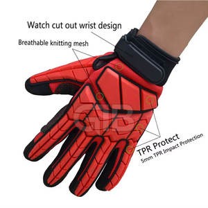Gants de mécanicien à écran tactile en cuir de nouvelle conception confortables et respirants pour le sport dans des environnements difficiles - Product Image 5