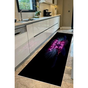 Tapis à motif tropical, tapis imprimé, tapis d'entrée, décoration de bureau, tapis doux non tissé - Product Image 5