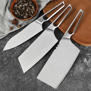 Venta al por mayor personalizado OEM ODM cubertería hoja de acero de alta dureza afilada cuchillo de cocina hoja rebanadora cuchillo de acero inoxidable - Product Image 2