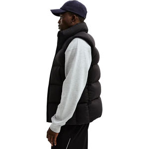 OEM New Arrival Men Puffer Vest Jacket for Men Waterproof Stand Collar Packable <b>Quilted</b> <b>Waistcoat</b> Sleeveless Stylish - Product Image 4