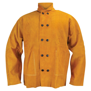 Veste de soudeur haute visibilité pour homme en similicuir respirant, grande taille - Product Image 5