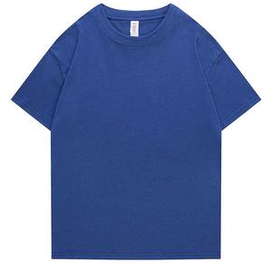 Venta al por mayor de alta calidad 100% algodón camisetas en blanco peso pesado Camiseta de gran tamaño de impresión personalizada hombres cuello redondo Camiseta ropa casual - Product Image 2