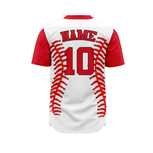 Ventes en gros d'usine, maillots de baseball personnalisés, vêtements de sport respirants avec taille plus, maillot de baseball sublimé en provenance du Pakistan - Product Image 6