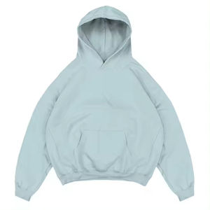 Sudadera con capucha vintage personalizada para hombre al por mayor 100% algodón pesado sobredimensionado púrpura lavado y liso estilo básico - Product Image 5