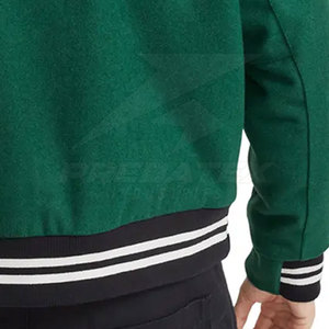Confortable Hiver Chaud Letterman Veste Coupe-Vent Letterman Veste D'hiver À Un Prix Raisonnable - Product Image 5