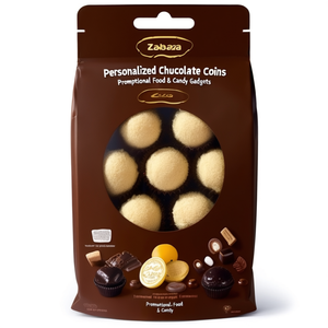 Monete di Cioccolato Personalizzate Zazu, Gadget Promozionali per Alimenti e Dolciumi - Product Image 2