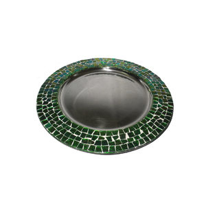 Assiette de chargeur arrondie de concepteur artisanal dernière arrivée vaisselle de conception Standard plat de service et assiette à vendre prix inférieur - Product Image 4