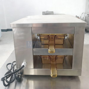 Compartiment chauffant pour hamburgers et poulet frit, table chauffante pour aliments chauds, armoire ouverte pour poulet frit, armoire chauffante - Product Image 4