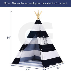 Tienda de campaña para niños, tienda de campaña para jugar en interiores y exteriores, casa de princesa, tienda de campaña de juguete para niños - Product Image 3