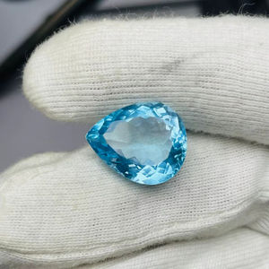 พลอยบลูโทแพซธรรมชาติ คัตติ้งแบบผสม คุณภาพระดับ AAA พร้อมความเงางามและสีสันสวยงาม เหมาะสำหรับการขัดและตกแต่งอย่างสมบูรณ์แบบ - Product Image 3