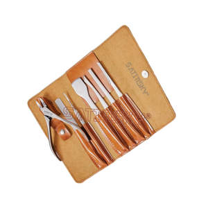 Kit de retrait d'ongle incarné de haute qualité 7 pièces, Kit d'outils de pédicure ensemble de couteaux professionnels en acier inoxydable - Product Image 3