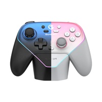 Nuevo Control de Juego Inalámbrico Multiplataforma Super Nova, Control Inalámbrico Tri-Modo con Cable para PC, Compatible con PC, Móvil y Switch