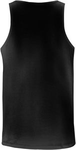 Débardeur de plage de couleur noire avec impression personnalisée respirant 94% coton 6% Spandex Slim Fit surdimensionné chemises sans manches d'été - Product Image 2