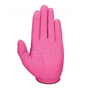 Gants de golf pour hommes, prix d'usine, logo personnalisé, protection des mains, respirants, doux, durables, antidérapants, grande qualité, cuir Cabretta véritable - Product Image 2