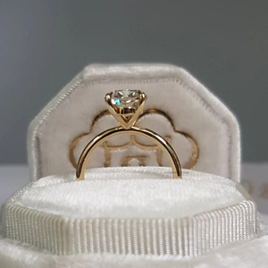 Minimalist 9x7 MM Oval Moissanite Engagement <b>Ring</b> <b>Set</b> 925 Silver Solitaire Wedding <b>Ring</b> with Four Claws Ideal Gift <b>for</b> <b>Women</b> - Product Image 4