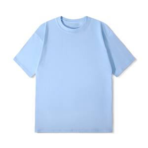Camiseta de Algodón Peinado de 260g para Hombre, Precio de Fábrica en Bangladesh y China, Hombros Caídos, Corte Holgado, Personalizable OEM - Product Image 4
