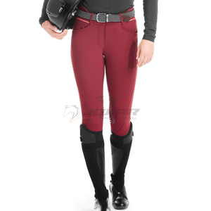 Pantalones ajustados ligeros de alta calidad para mujer, pantalones cómodos de tela duradera transpirable para equitación al aire libre - Product Image 1